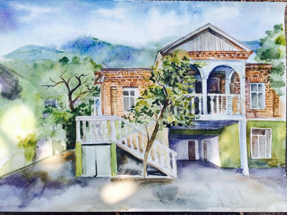Guest House Mushmula New Athos 外观 照片